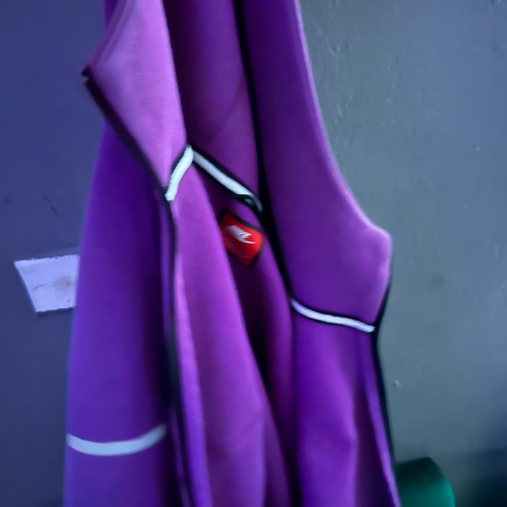 Nike Purple reflective Nike tech men’s